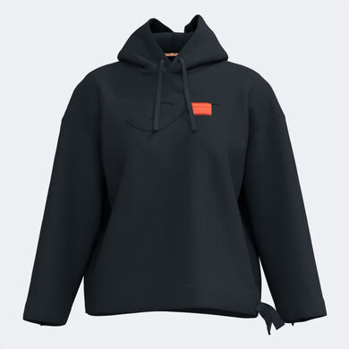 Hooded sweater woman Step black
