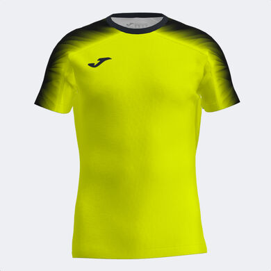 Camiseta manga corta hombre Elite XI amarillo flúor negro