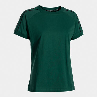 Camiseta manga corta mujer Heroic verde negro