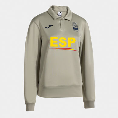 Polo manica lunga passeggiata Comitato Olimpico Spagnolo donna