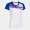 Maglia a manica corta donna Elite X bianco blu reale