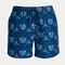 Schwimmshorts mann Party blau