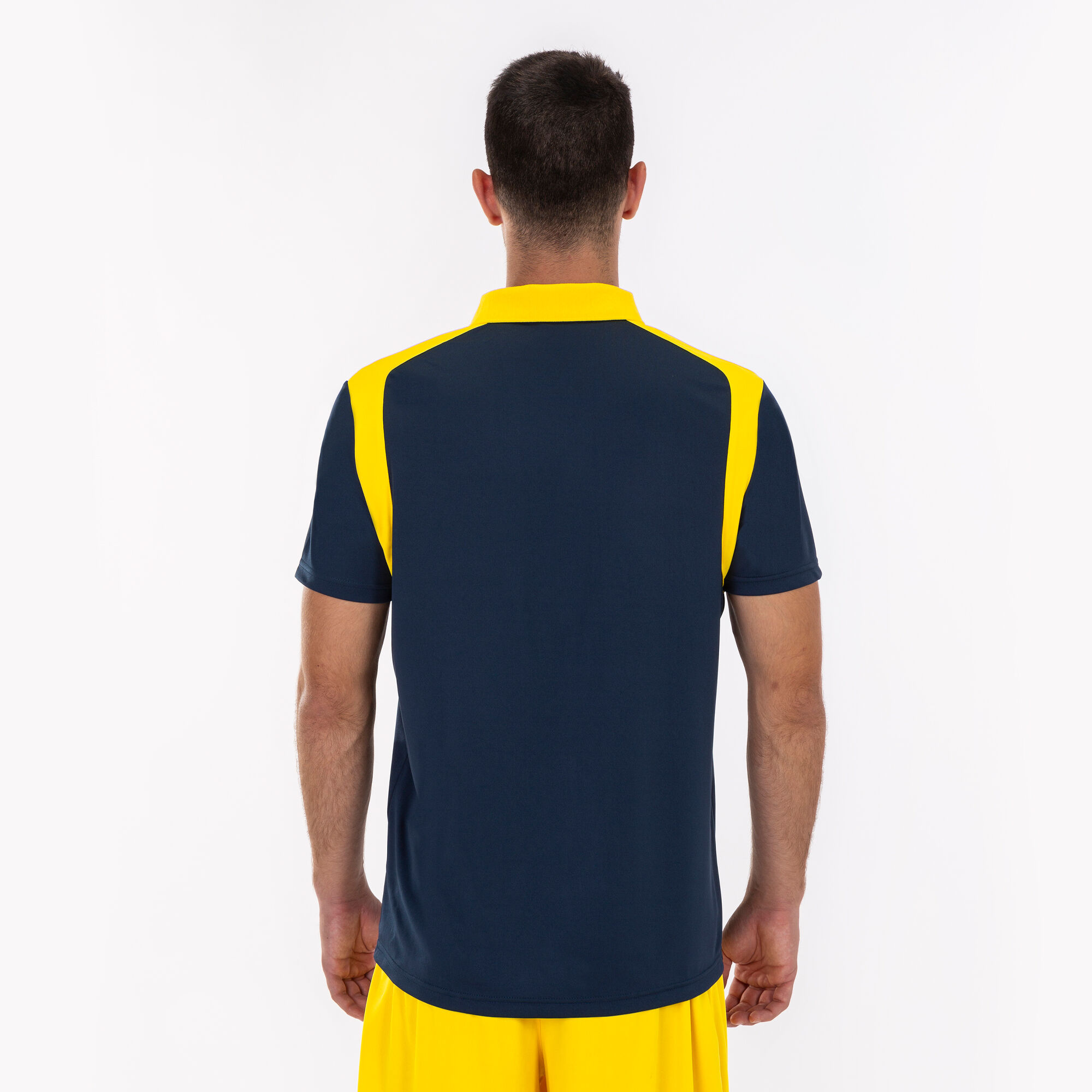半額 50％OFFの通販 Polo shirt short-sleeve man Championship V navy blue yellow トップス
