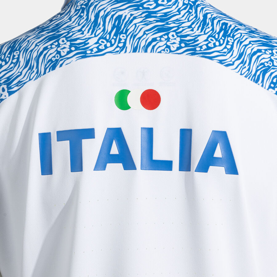 POLO MANGA CORTA MUJER COMP. OFI. FED. ITALIA TENIS Y PADEL