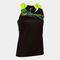 Canottiera donna Elite X nero giallo fluorescente