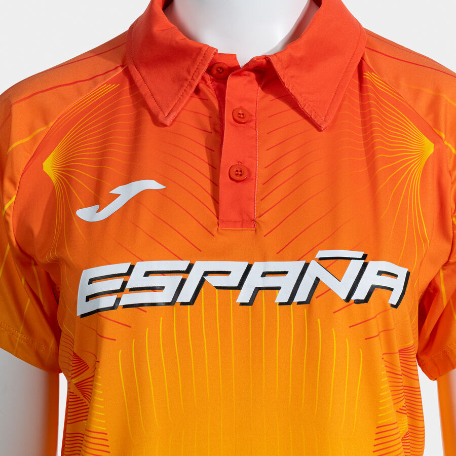 POLO MANGA CORTA MUJER COMP. OFI. FED. ATLETISMO ESPA&Ntilde;A