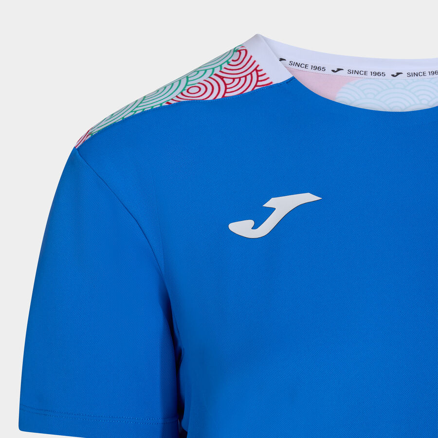 CAMISETA MANGA CORTA MUJER COMP. OFI. FED. ITALIA TENIS Y PADEL