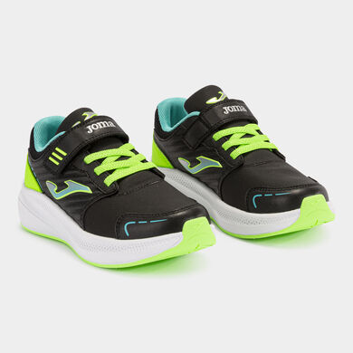 Zapatillas casual Fury Jr 24 junior negro turquesa