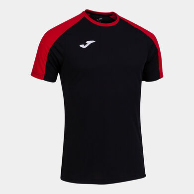 Camiseta manga corta hombre Eco Championship negro rojo