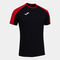 Maglia a manica corta uomo Eco Championship nero rosso