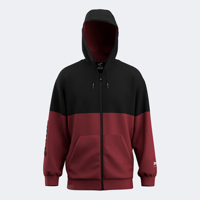 Chaqueta con capucha hombre Urban Street vino