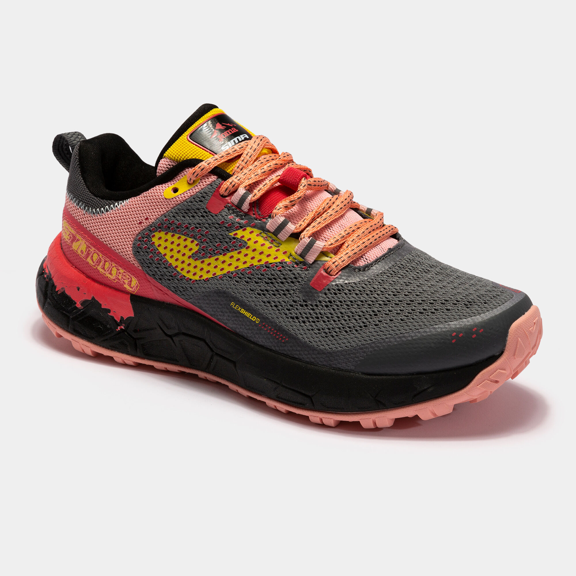 Trail running shoes Sima 22 woman gray pink