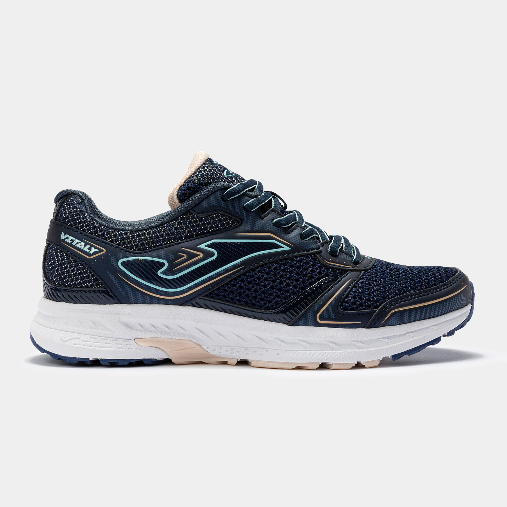 RUNNING SHOES VITALY 22 WOMAN NAVY BLUE PINK