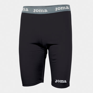 Short tights man Warm black