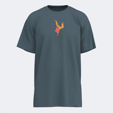Shirt short sleeve man Step blue