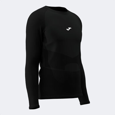 Tricou cu mânecă lungă bărbaȚi R-Trail Nature negru