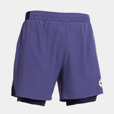 Bermuda shorts man Indoor Gym blue