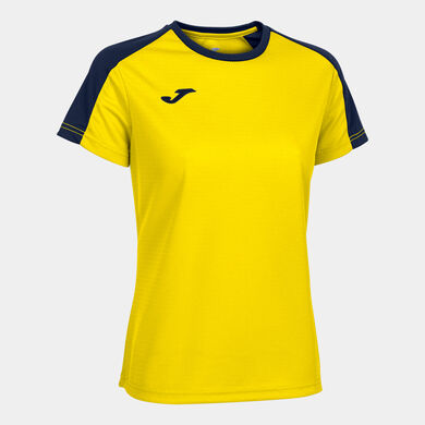 Maglia a manica corta donna Eco Championship giallo blu navy