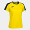 Maglia a manica corta donna Eco Championship giallo blu navy