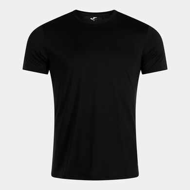 T-shirt manga curta homem Indoor gym preto