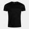 T-shirt manga curta homem Indoor gym preto