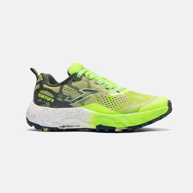 Zapatillas trail Sima 26 hombre verde fl&uacute;or