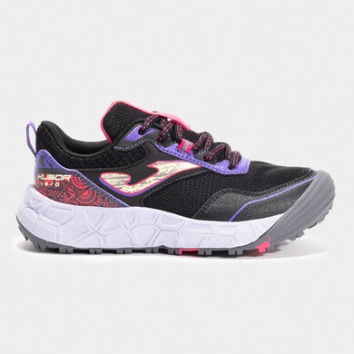 Zapatillas trail Kubor Jr 25 junior negro morado