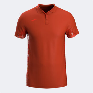 Polo shirt short-sleeve man Challenge red