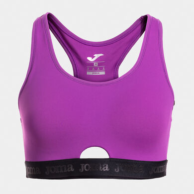 Sujetador deportivo mujer R-Night Iconic violeta