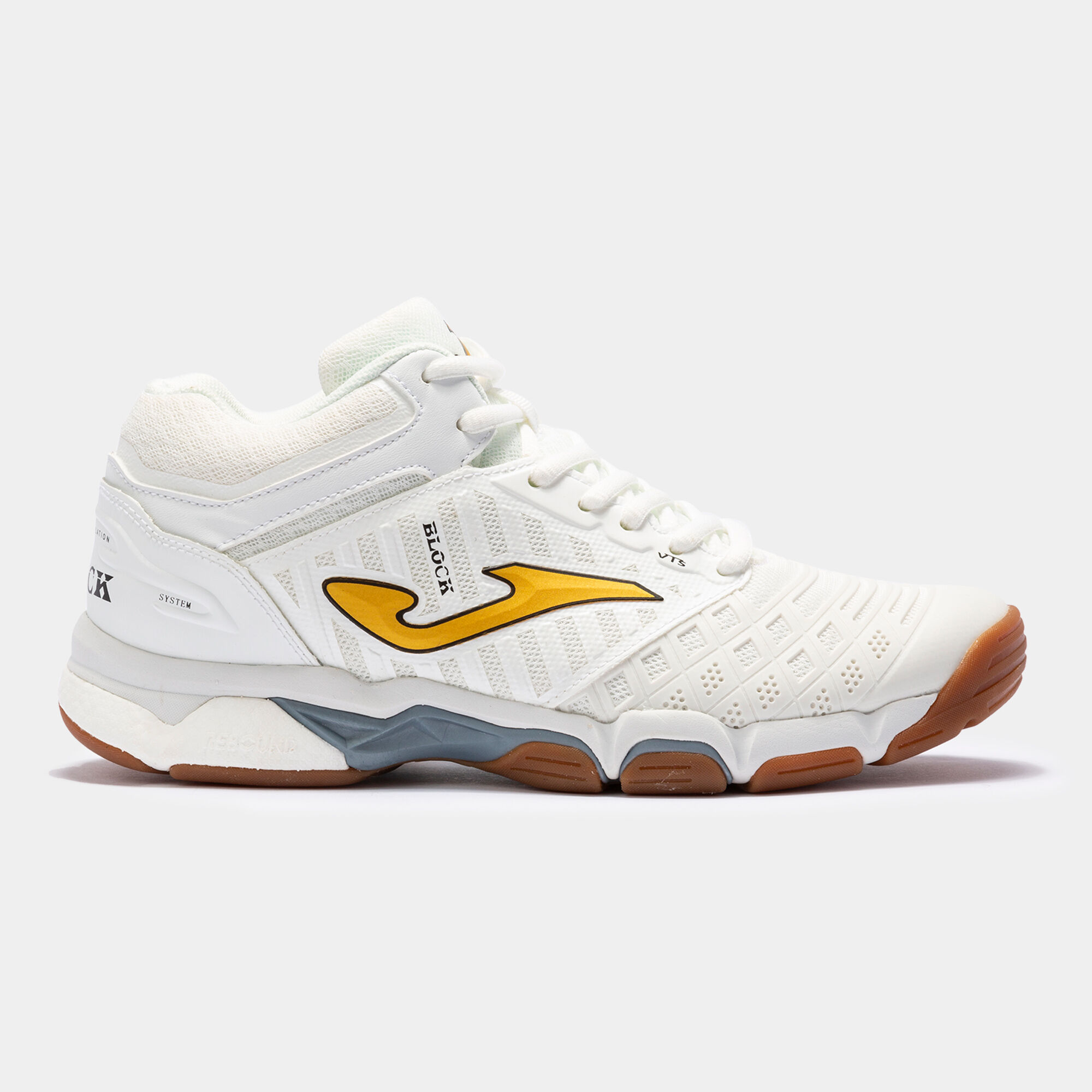 Volleyball shoes Blok 20 man white gold