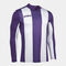 T-shirt manga comprida homem Pisa roxo branco