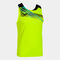 Sleeveless t-shirt man Elite X fluorescent yellow black