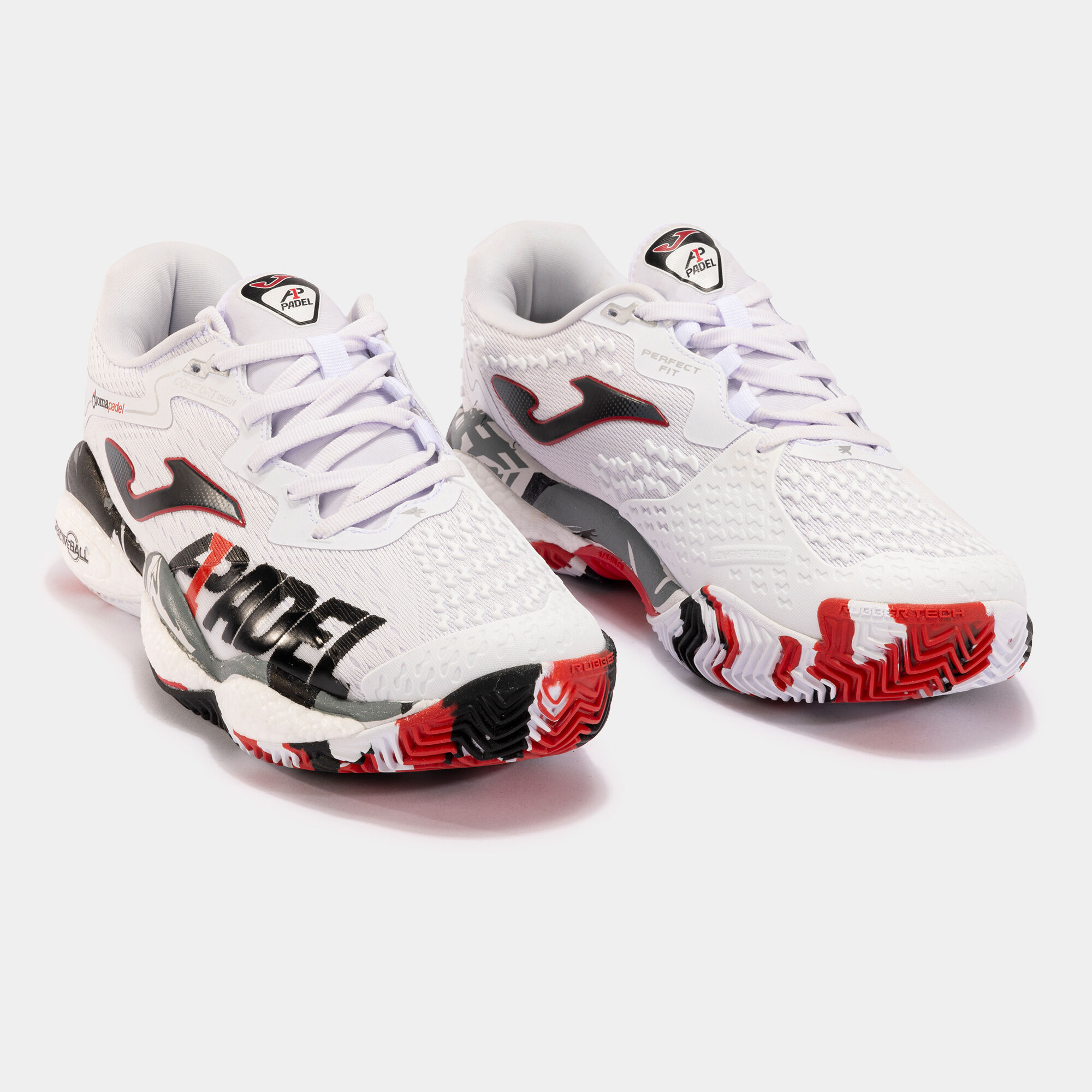 Chaussures A1 Padel terre battue unisexe blanc