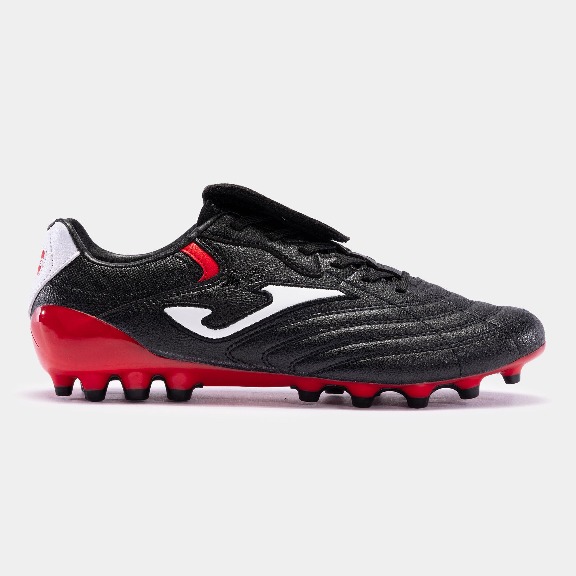 Football boots Cup 23 artificial grass black red |