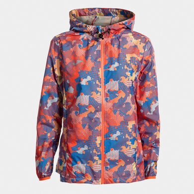 Rainjacket woman R-City London coral
