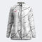 Rainjacket woman R-Night white black