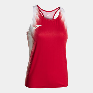 Camiseta tirantes mujer Elite XI rojo blanco