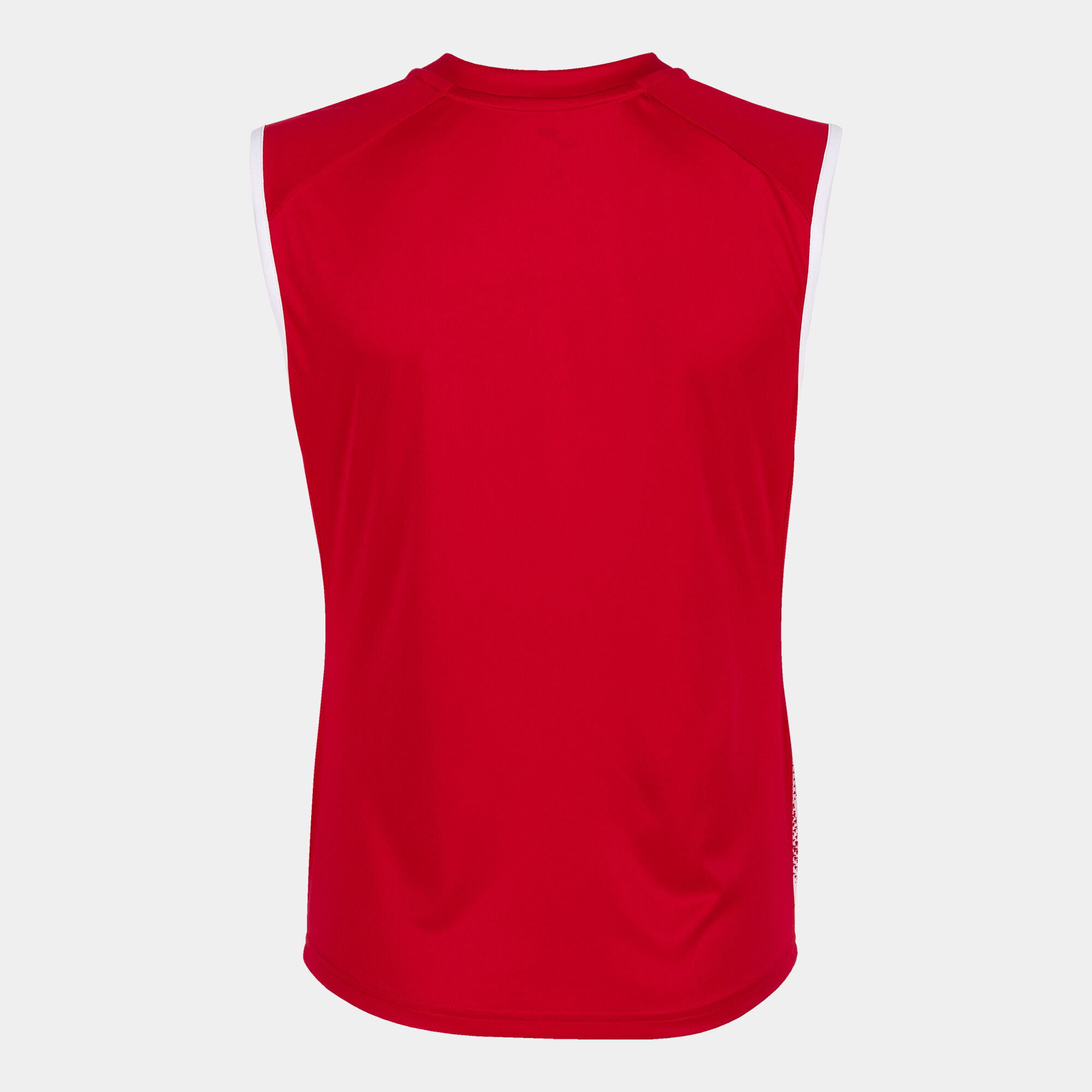 Koszulka bez rękawów kobiety Supernova III czerwony bialy