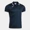 Kurzarm-poloshirt mann Combi Premium marineblau weiß