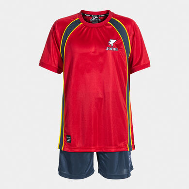 Set junior Futbol Retro Mundial 2026 rosso blu navy