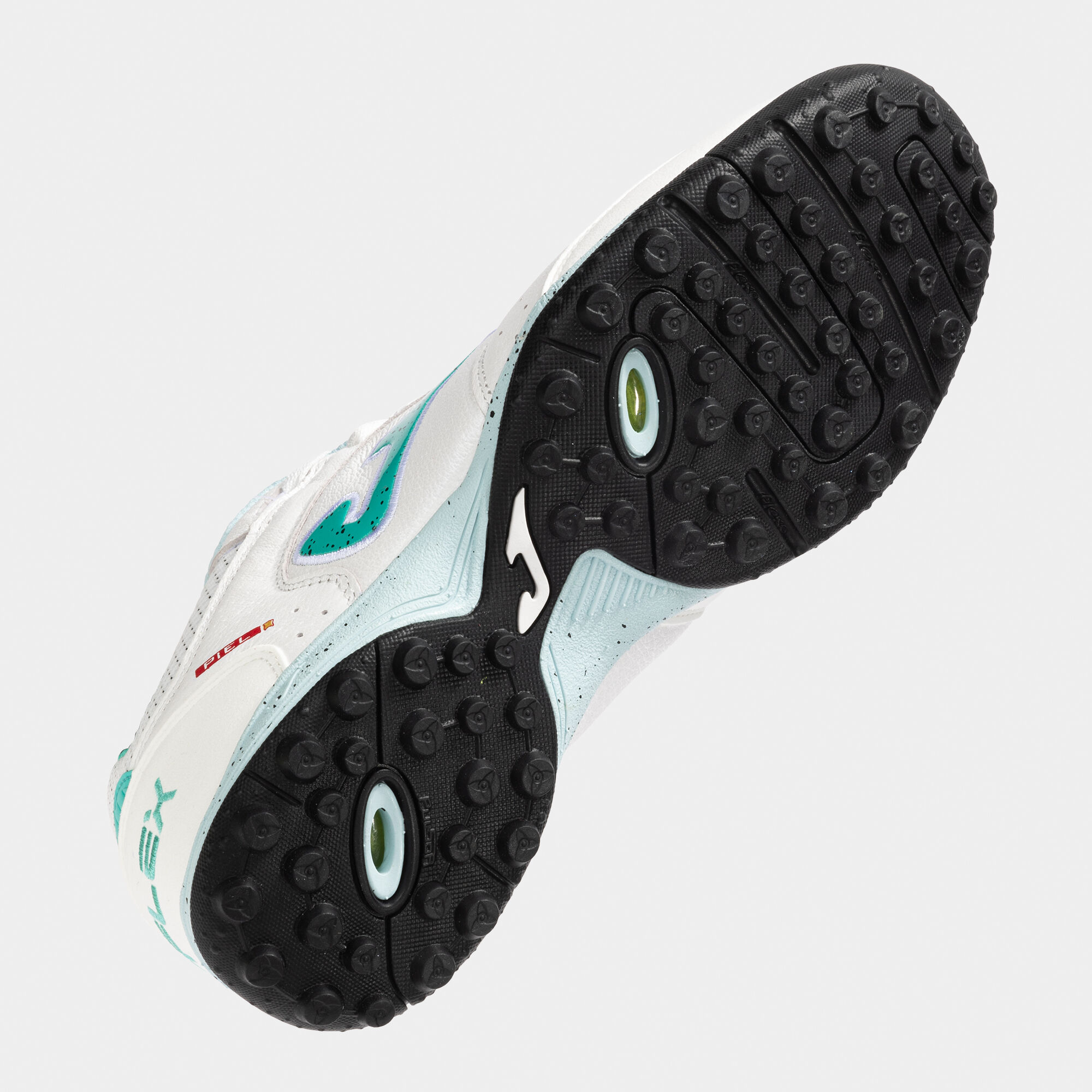 Football boots Top Flex 25 turf white turquoise | JOMA®