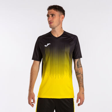 Camiseta manga corta hombre Tiger IV amarillo negro