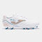Botas fútbol Aguila 23 terreno firme FG blanco oro