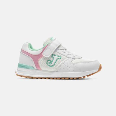 Pantofi sport casual Tornado Jr 26 junior alb verde
