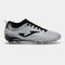 Fußballschuhe Numero-10 25 fester boden grau schwarz