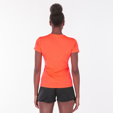 Camiseta manga corta mujer Combi coral flúor