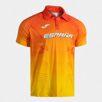 Polo shirt short-sleeve home kit Royal Spanish Athletics Federation
