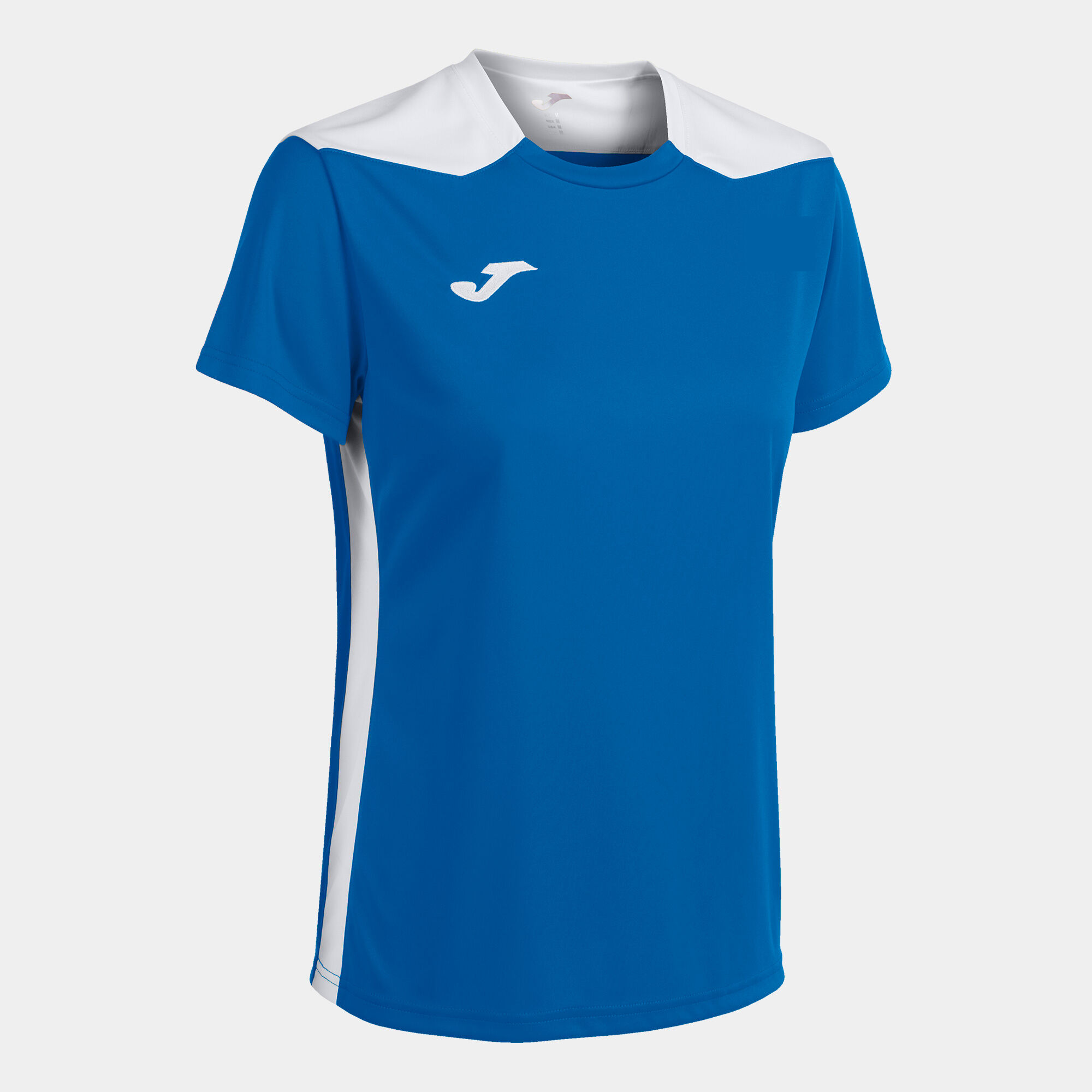 Shirt short sleeve woman Championship VI royal blue white