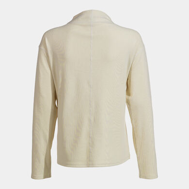 Sweatshirt woman Mimetic beige