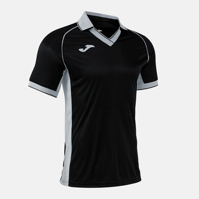Camiseta manga corta hombre Vintage Eco Retro negro gris